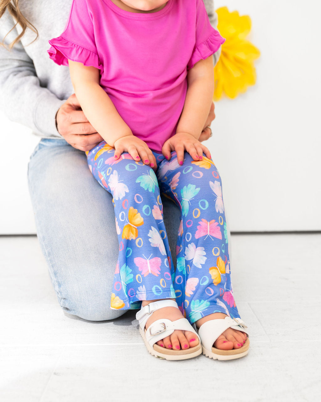 Korrie Pink Bamboo Ruffle Tee