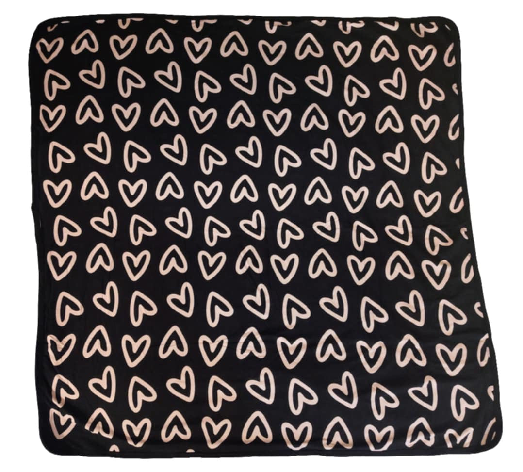 Blissful Hearts Bamboo Swaddle