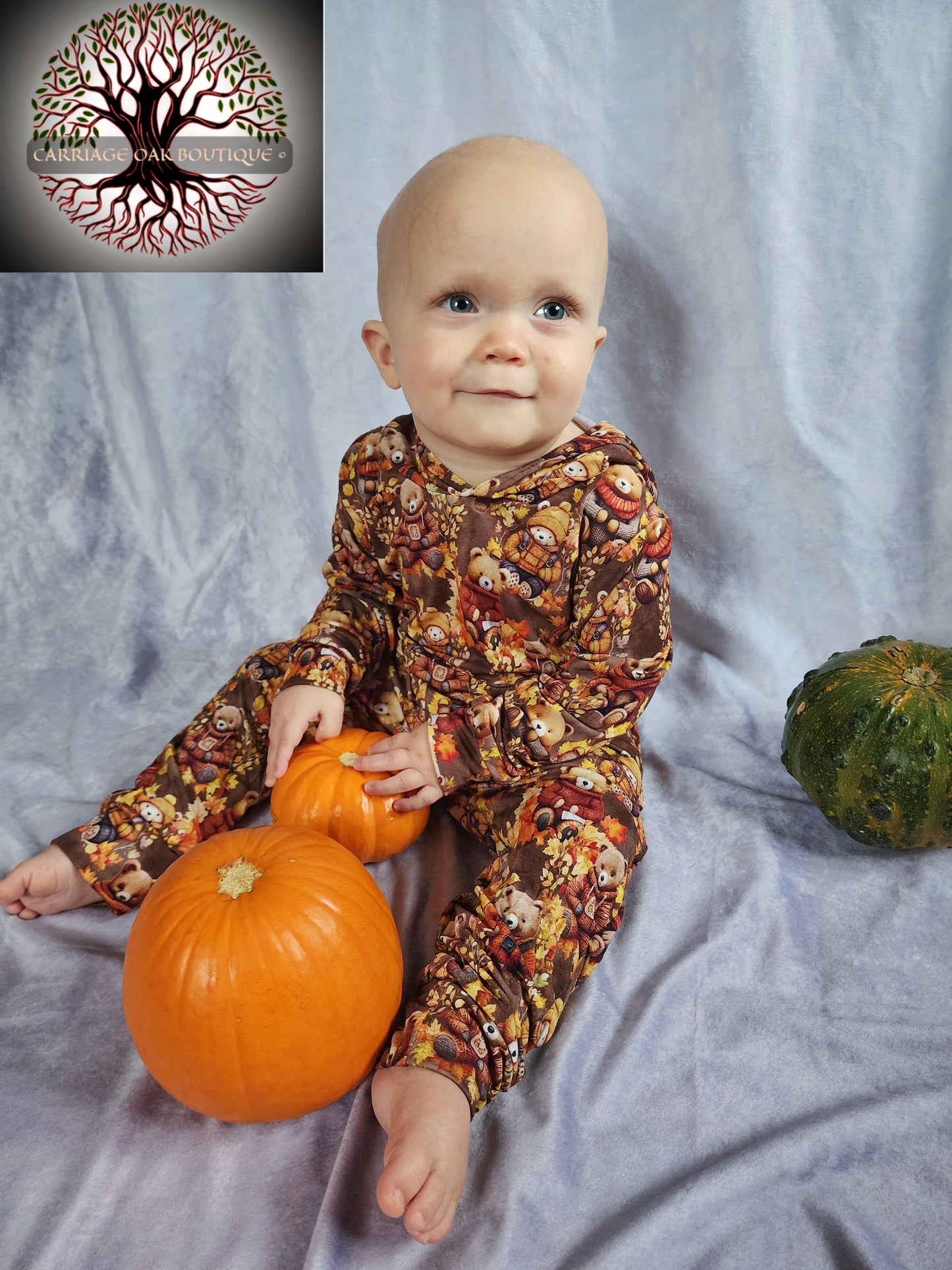 Cozy Teddies bamboo hooded Jogger sets