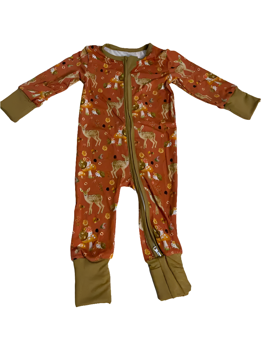 Mushroom ๐ Meadow Bamboo Convertible Zippy