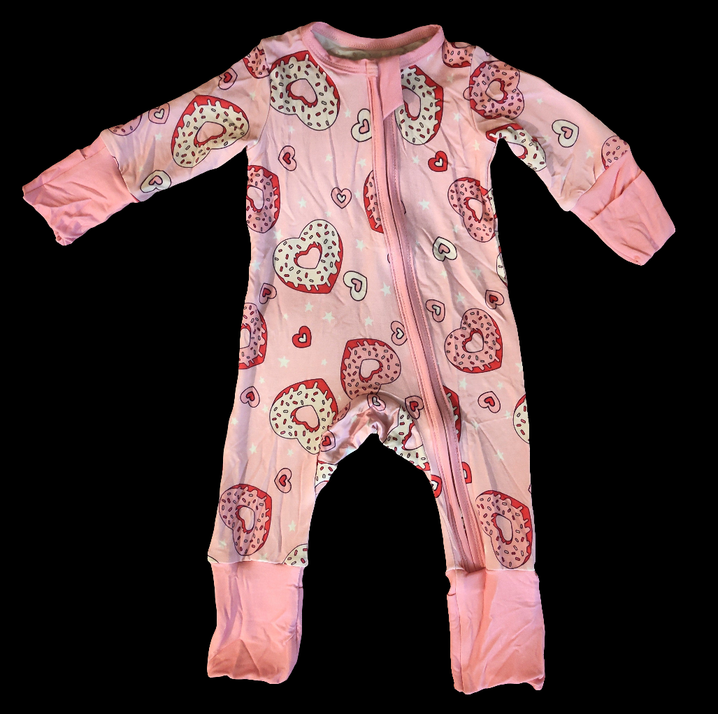 "Sprinkle My Donut 🍩 With Love" bamboo convertible zippy