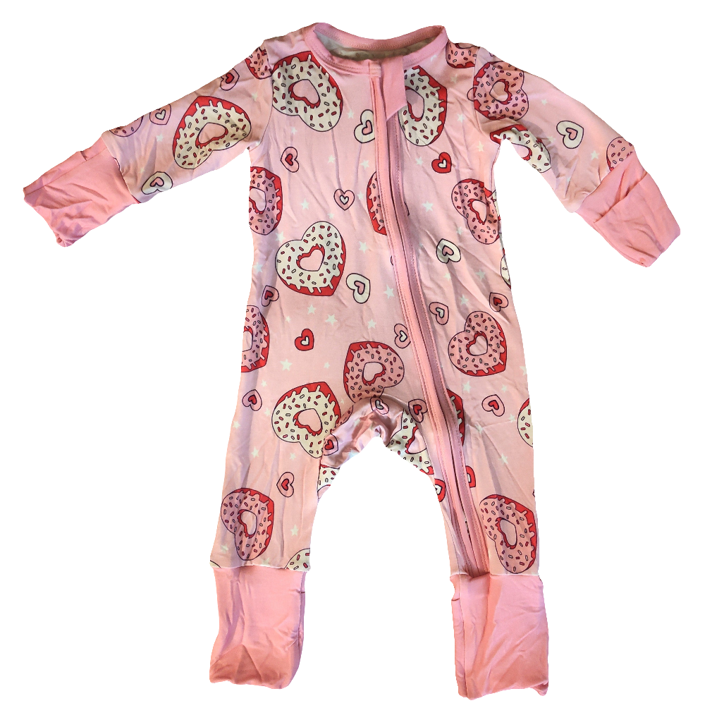 "Sprinkle My Donut 🍩 With Love" bamboo convertible zippy