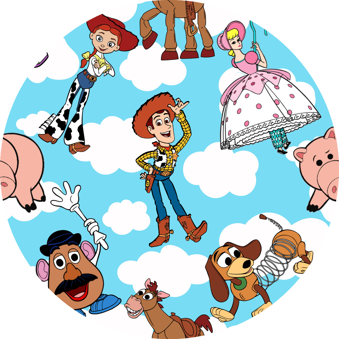 "Woody & Friends" Bamboo Convertible Zippy