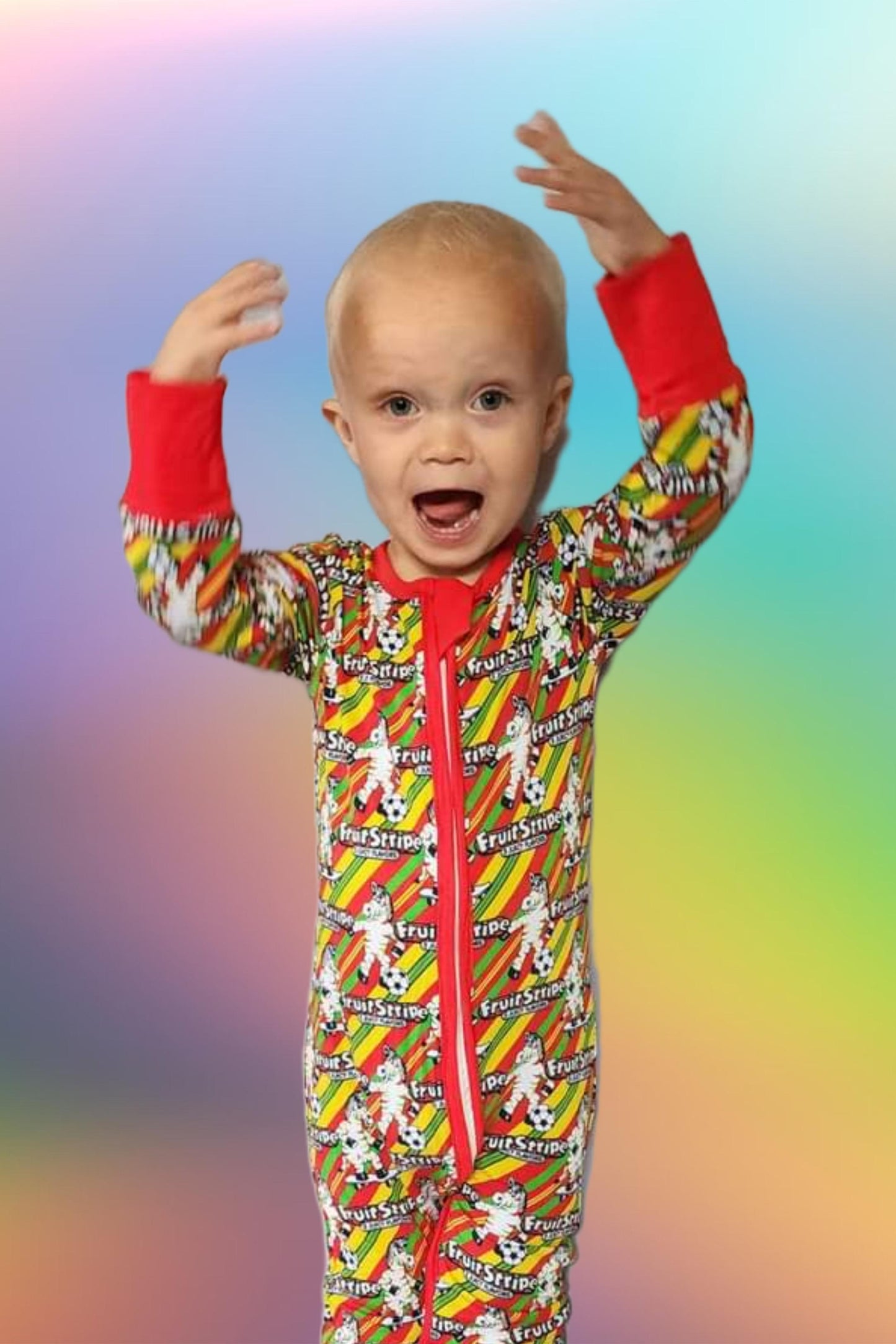 Original Fruit Stripes Bamboo Convertible Zippy