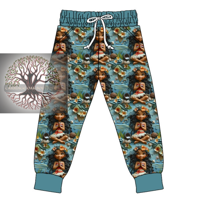 3D Moana Women's bamboo lounge pants