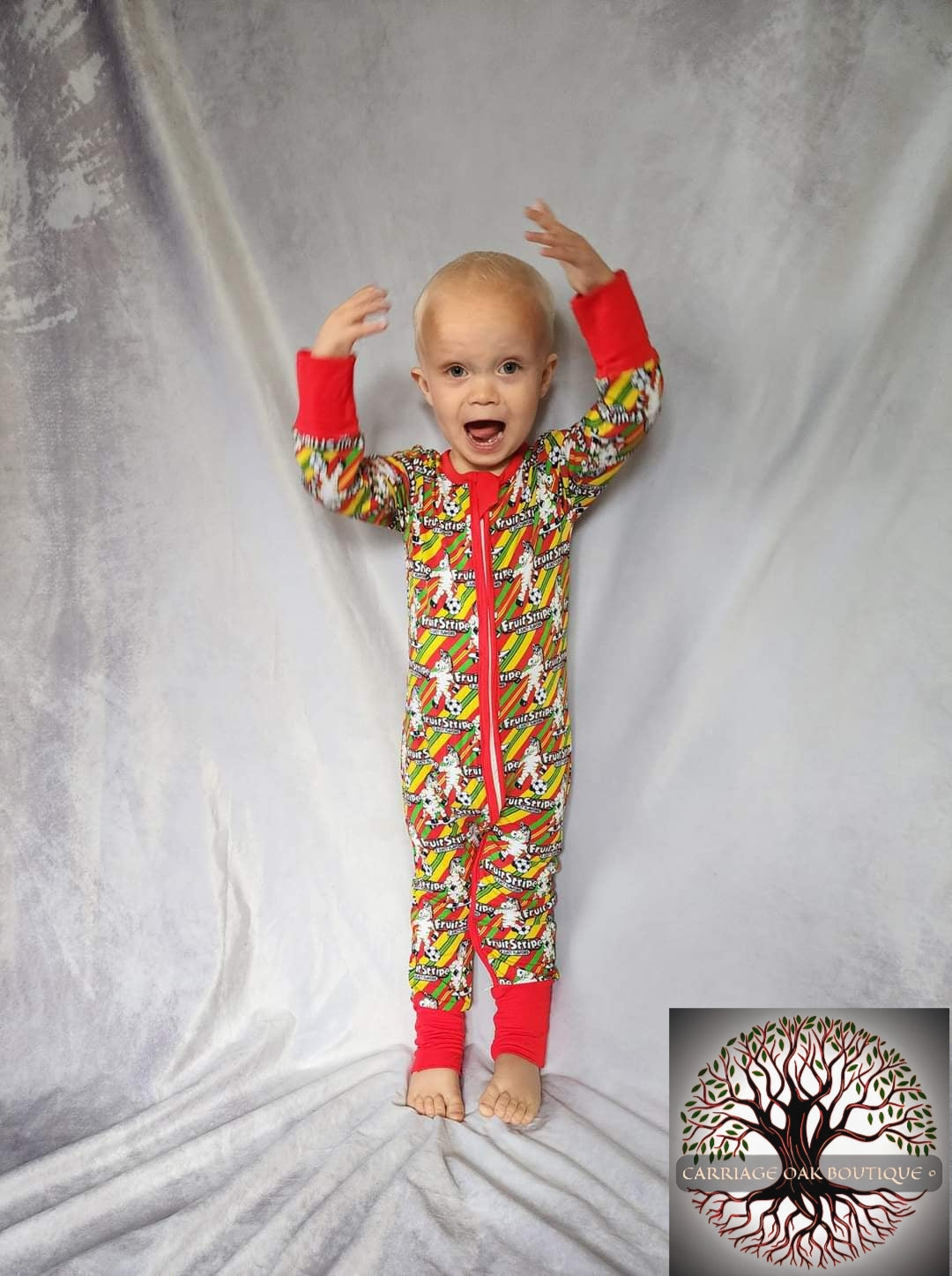 Original Fruit Stripes Bamboo Convertible Zippy
