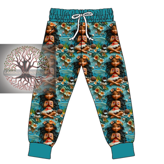 3D Moana Women's bamboo lounge pants