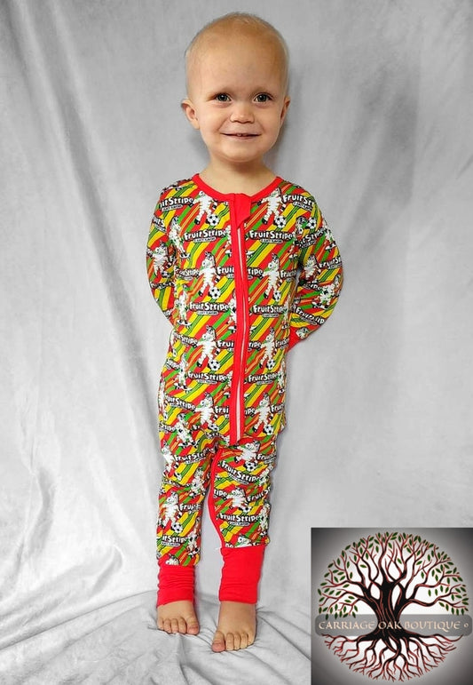 Original Fruit Stripes Bamboo Convertible Zippy