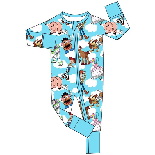 "Woody & Friends" Bamboo Convertible Zippy