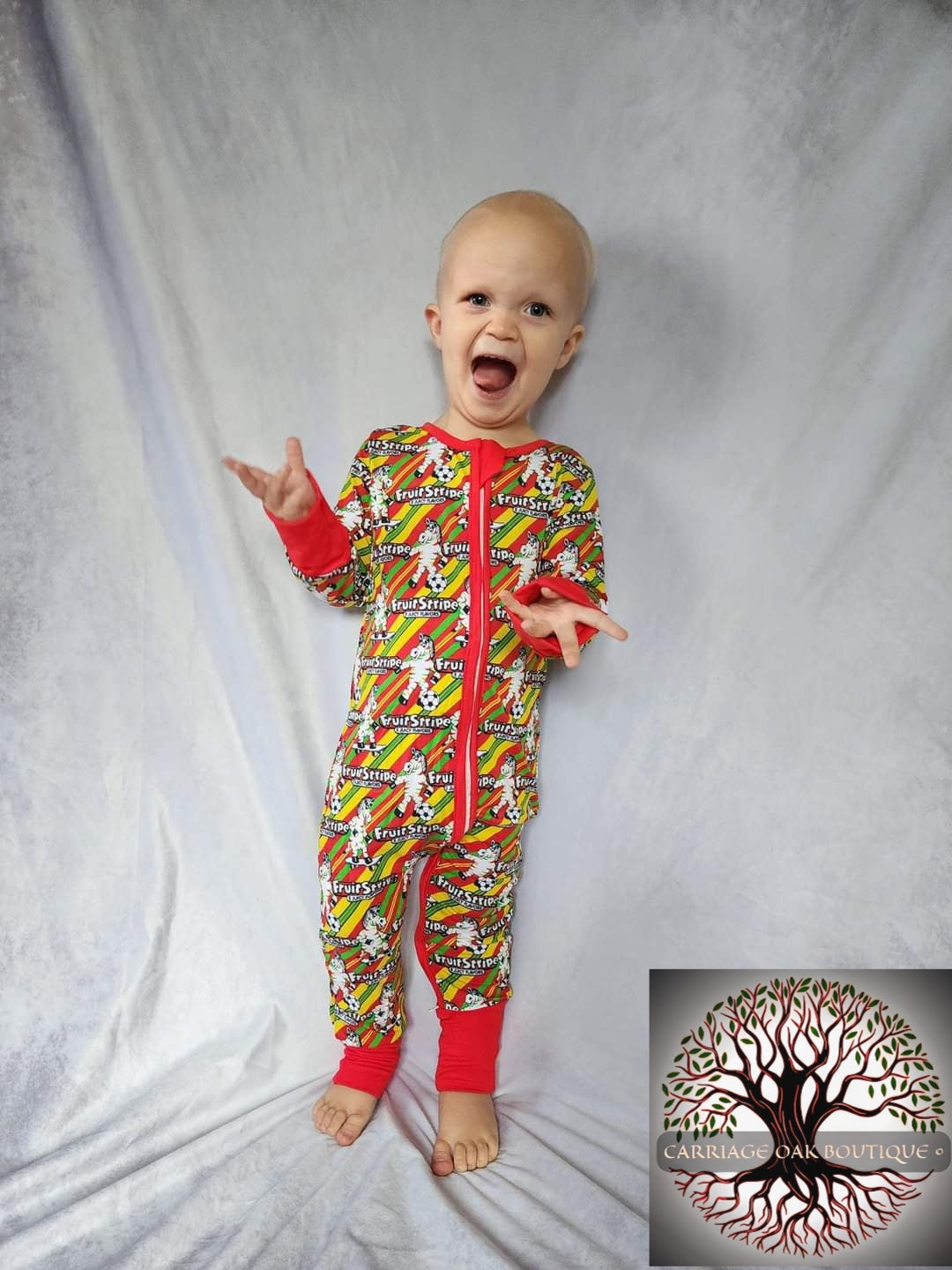 Original Fruit Stripes Bamboo Convertible Zippy